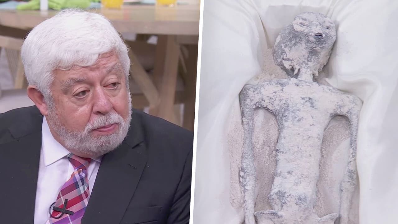 Jaime Maussan muestra en exclusiva restos extraterrestres y asegura son verdaderos