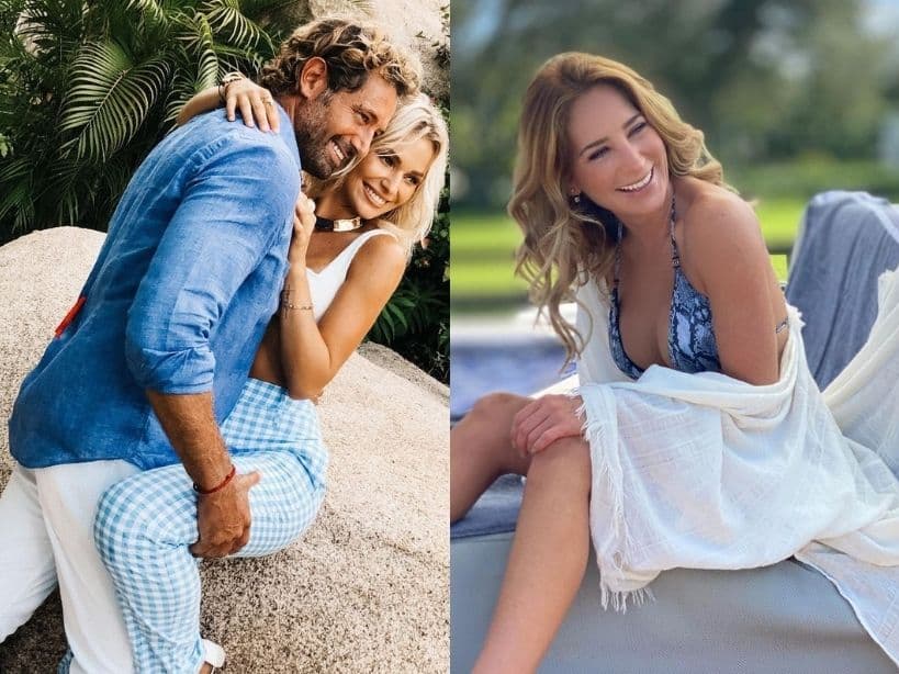 Mientras Gabriel Soto disfruta del mar con Irina Baeva, Geraldine Bazán luce abdomen plano