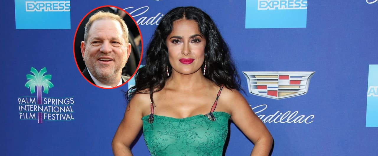 Salma Hayek asegura que Harvey Weinstein amenazó con lastimarla
