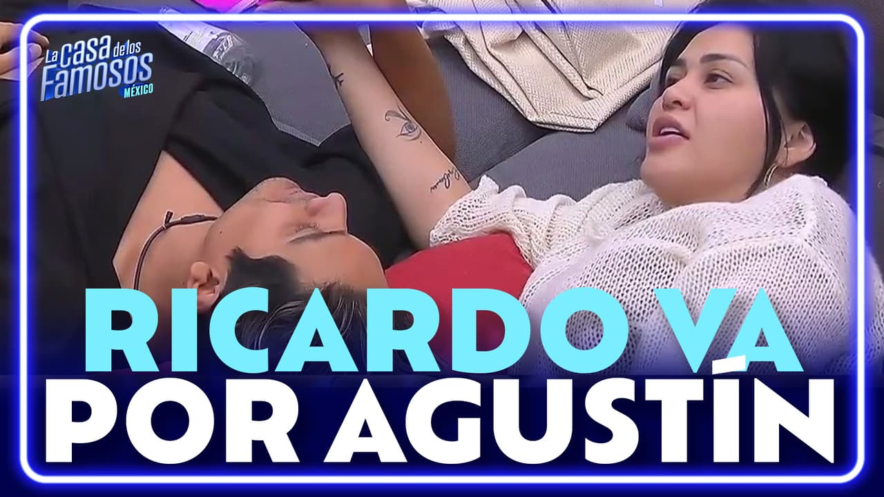 A Ricardo le gustan más los besos de Agustín que los de Sian