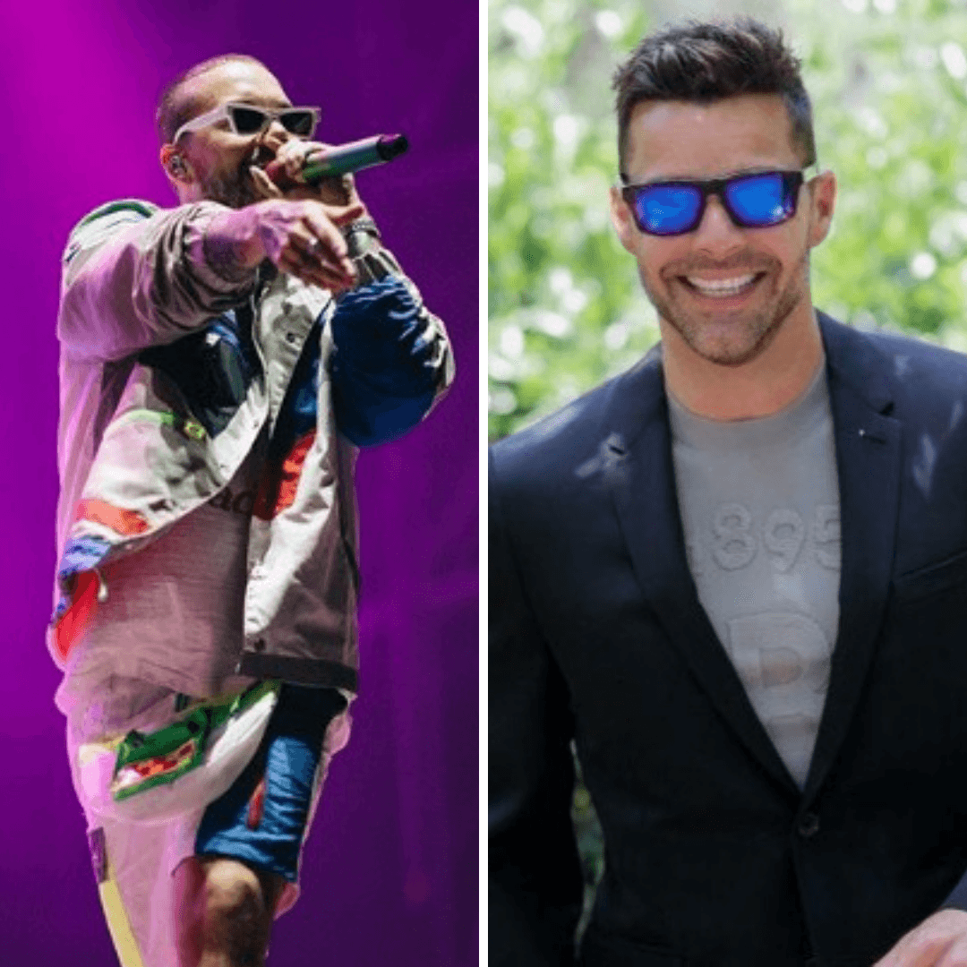El comentario de J Balvin a la foto de Ricky Martin que nadie se esperaba