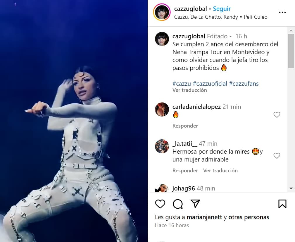 Publican video de Cazzu tras hospitalización de Nodal