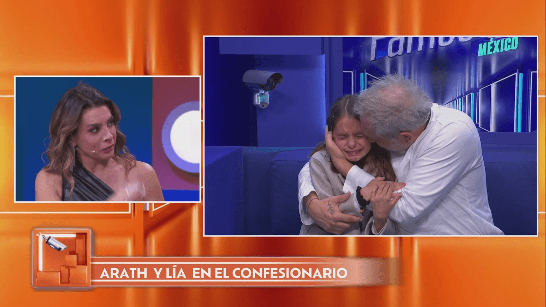 Arath y Lía en El Confesionario