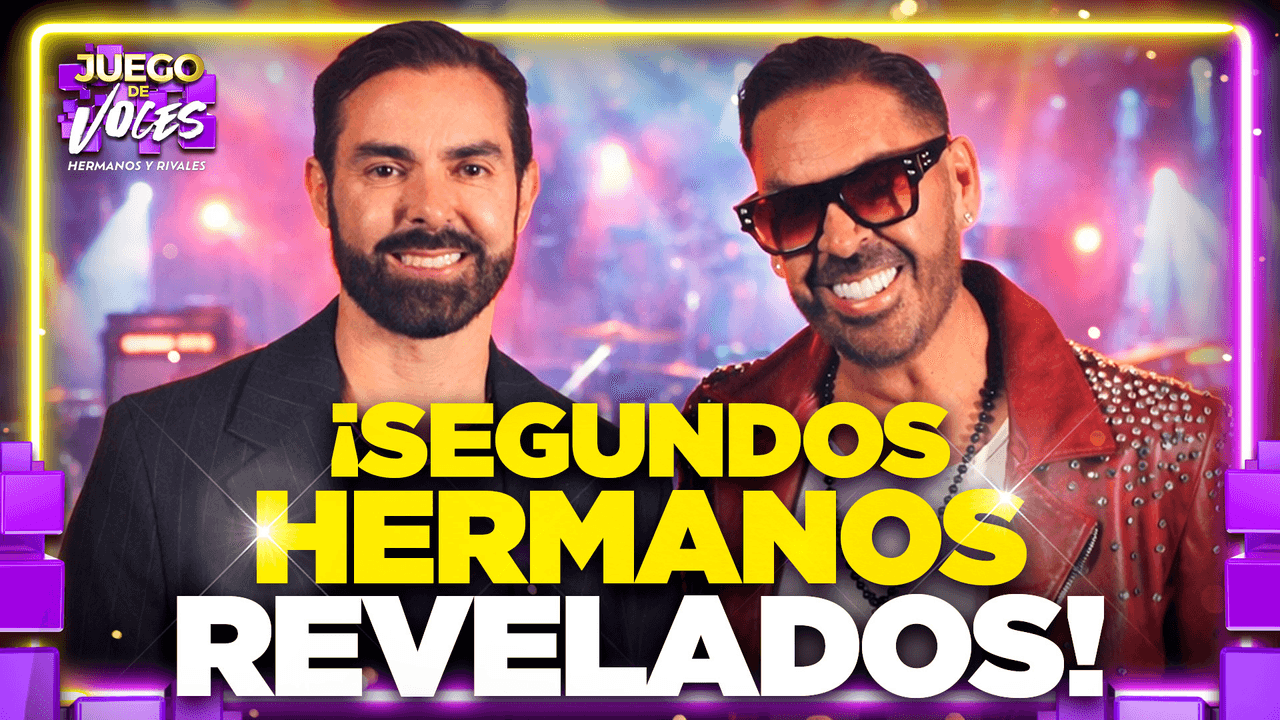¿Le atinaste? Conoce a la SEGUNDA pareja de hermanos de Juego de Voces 2026
