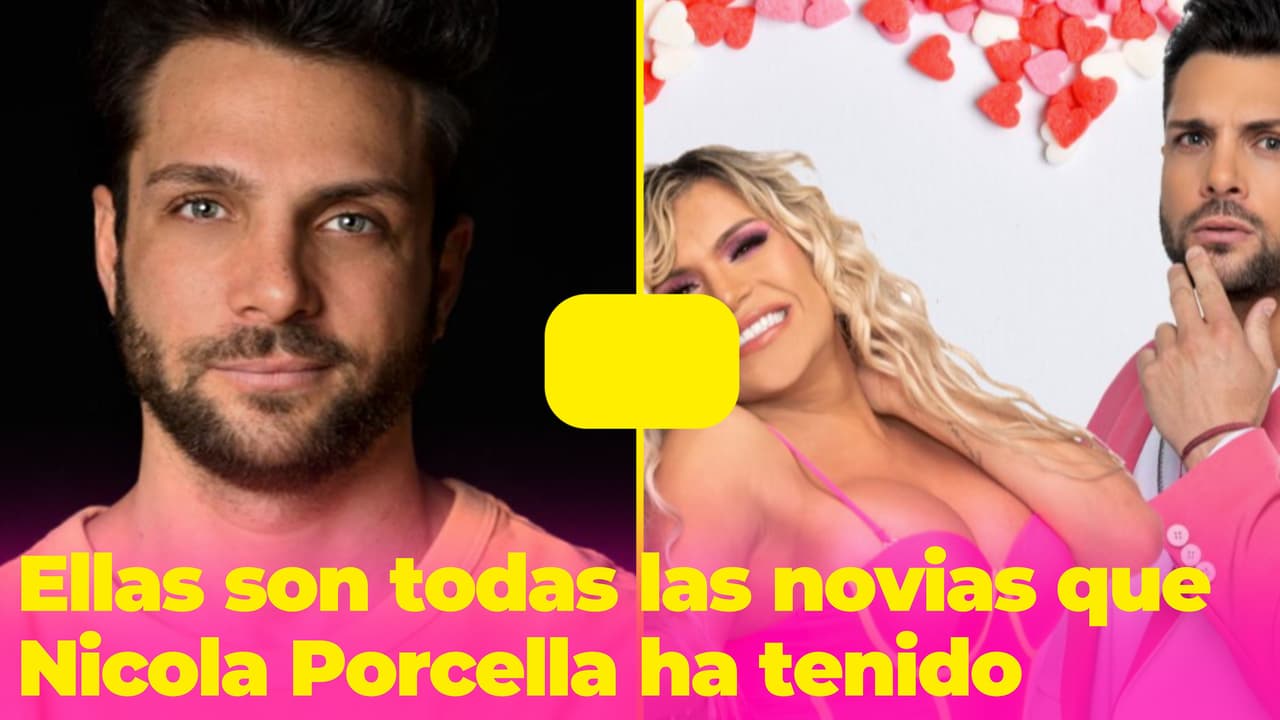 Ellas son las exnovias de Nicola Porcella: Wendy parece ser su tipo