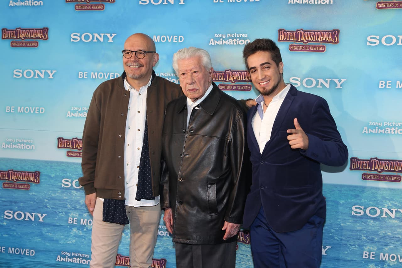 Mauricio Castillo, Ignacio López Tarso y Cristóbal Orellana no podían faltar en la alfombra roja (FOTO: 3Shock)