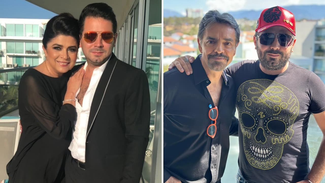 José Eduardo Derbez sorprende con su reacción a los señalamientos de Victoria Ruffo contra su papá, Eugenio Derbez
