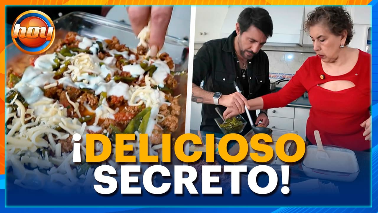 Maritza enseña al Chef Yogui a PREPARAR lasagna a la mexicana
