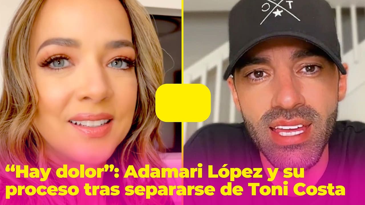 “Hay coraje, hay dolor”: Adamari López y el proceso que enfrentó tras separarse de Toni Costa