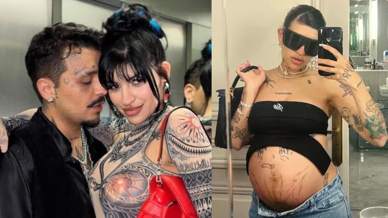 Cazzu acaba con el misterio: muestra si está embarazada de Nodal con nueva foto y Ángela Aguilar reacciona