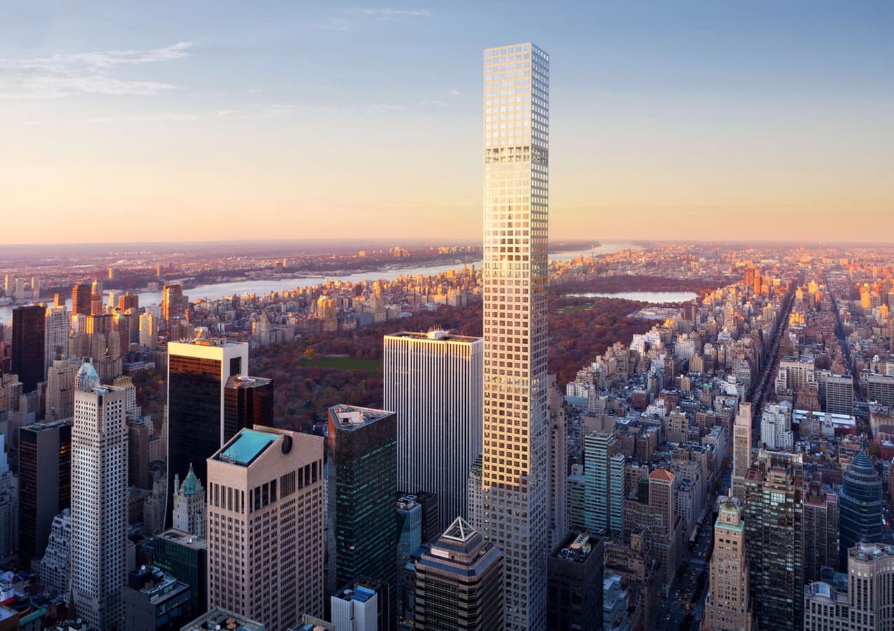 Es uno de los edificios residenciales más altos del mundo con 96 pisos. Se localiza en Park Avenue.