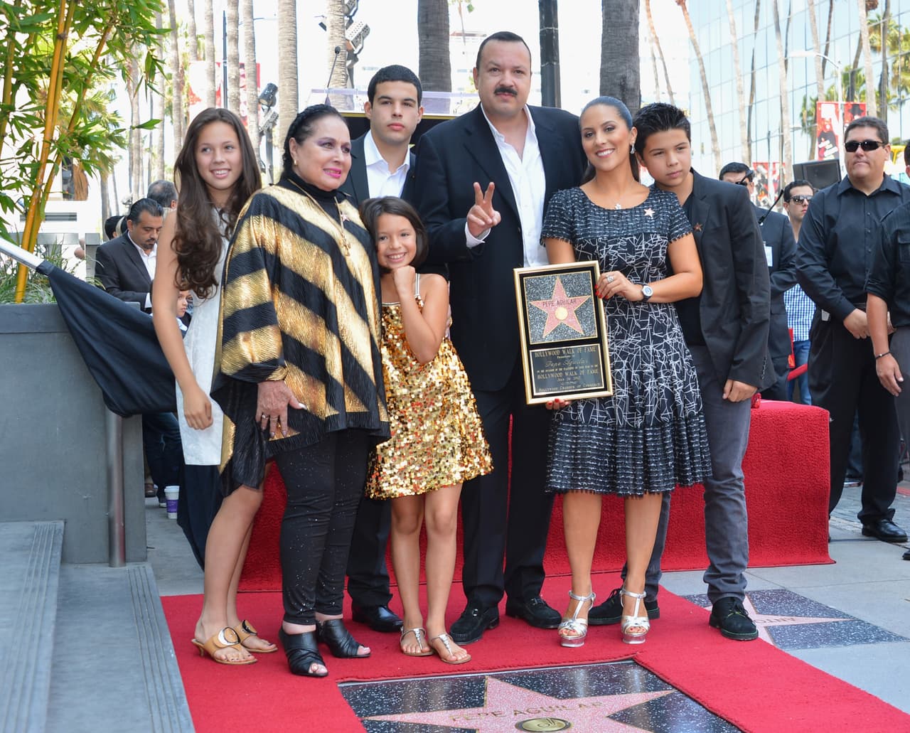 En 2012, José Emiliano asistió a la ceremonia en honor a su padre en el Paseo de la Fama de Hollywood, donde Pepe Aguilar develó su estrella.