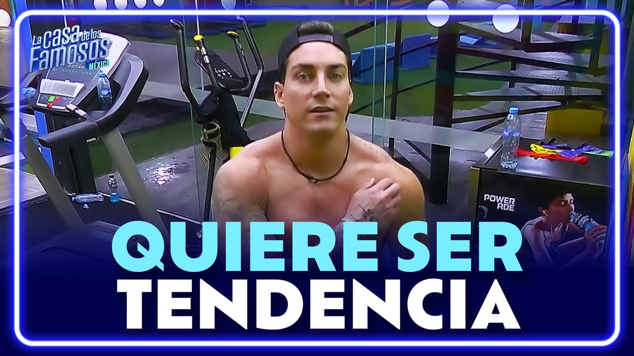 Agustín pide que hagan tendencia su nombre si sale nominado
