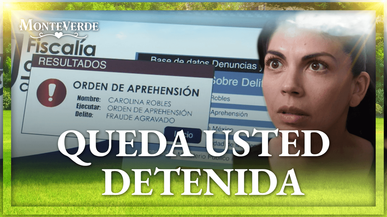 Carolina es detenida y su futuro está en peligro