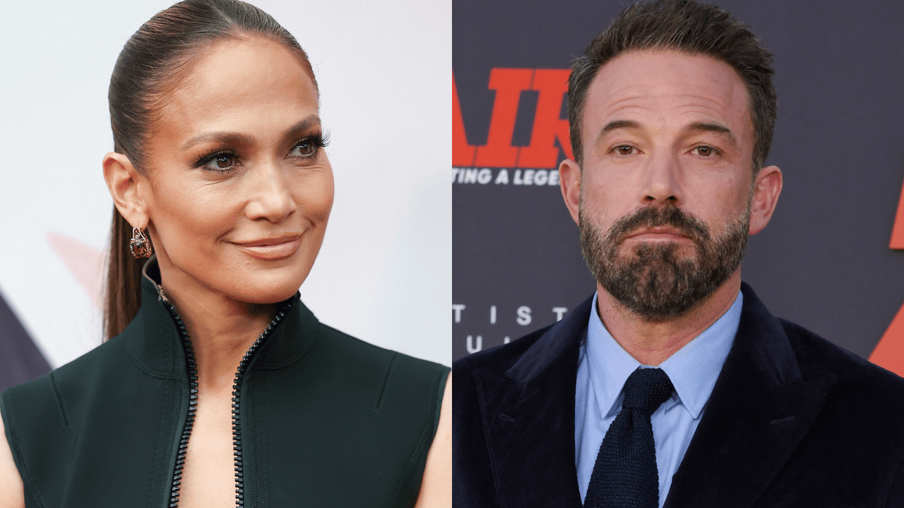 Cachan a JLo y Ben Affleck 'comiéndose' a besos sobre sofá de una tienda