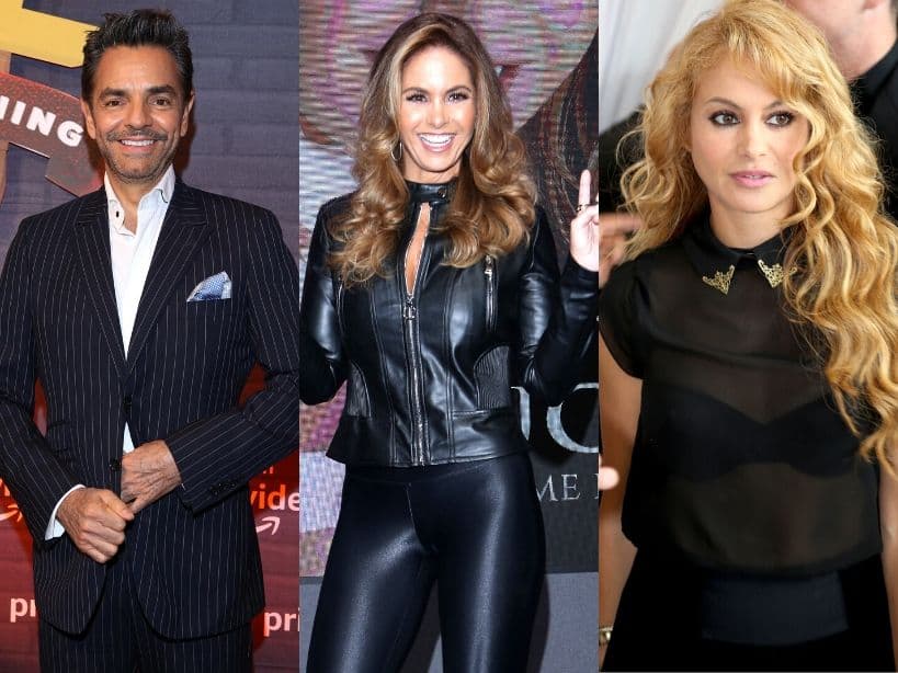 Eugenio Derbez, Lucero y Paulina Rubio fueron algunos famosos que se unieron al reto #DollyPartonChallenge, sorprendiendo a sus admiradores con las creativas imágenes.