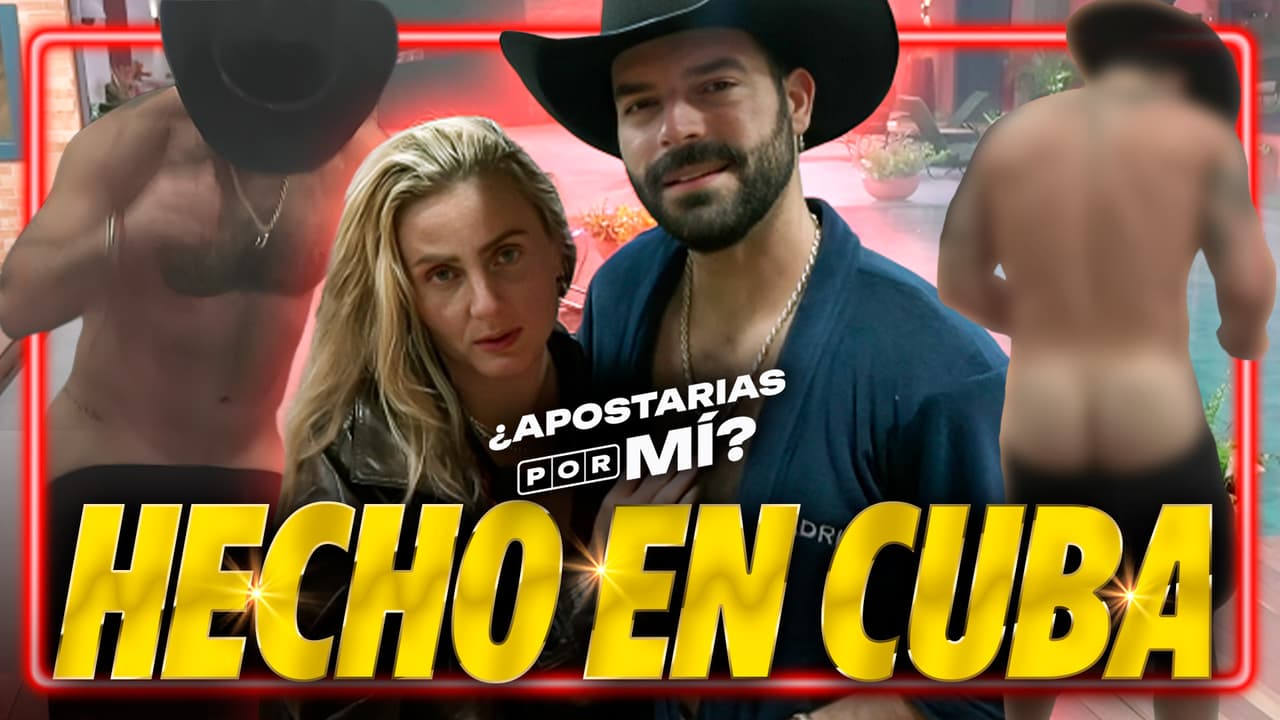 Adrián Di Monte cumple reto y presume sus dos grandes atributos