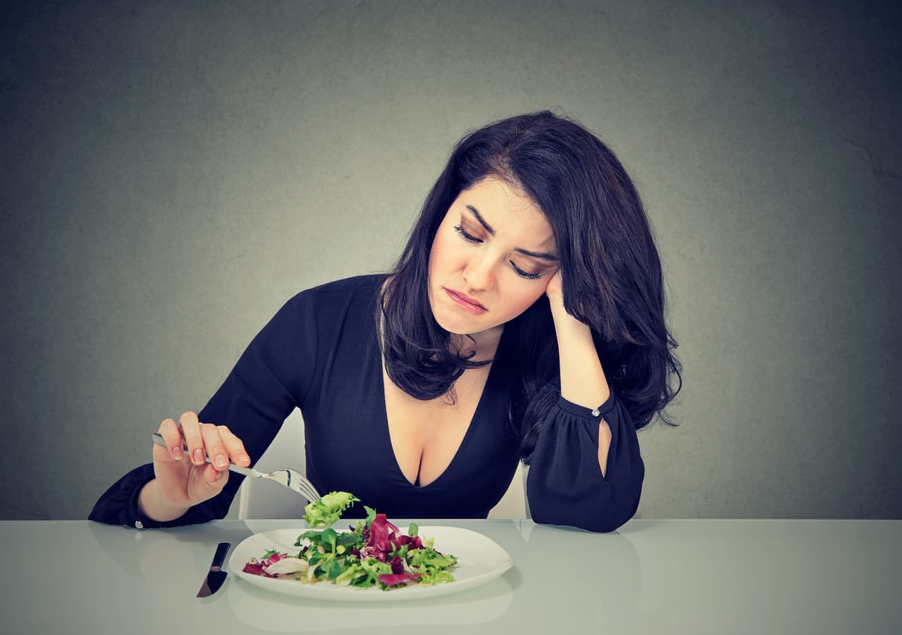 Comer enojada podría hacerte engordar