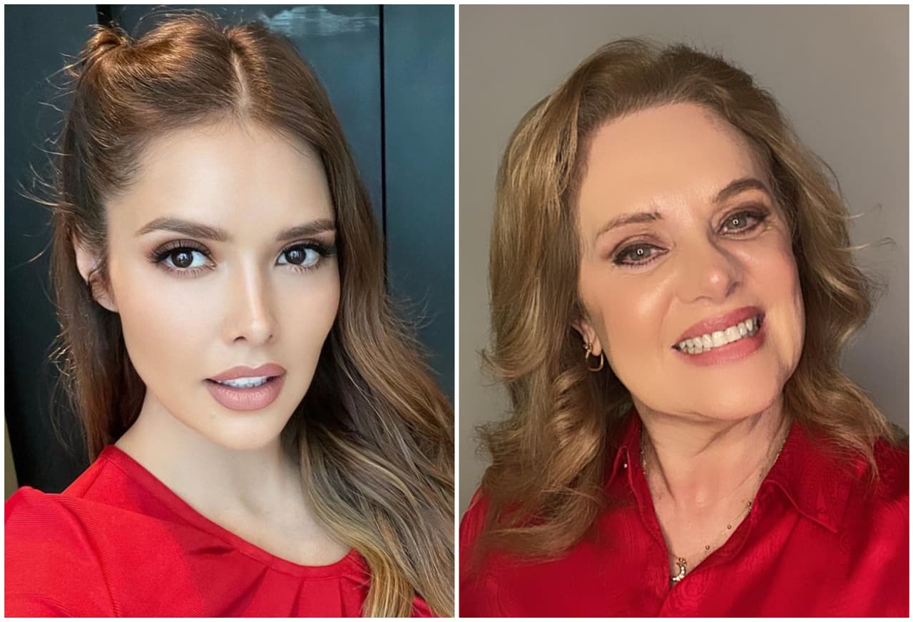 ¿Hermanas? Mamá de Marlene Favela impacta al lucir idéntica a Erika Buenfil