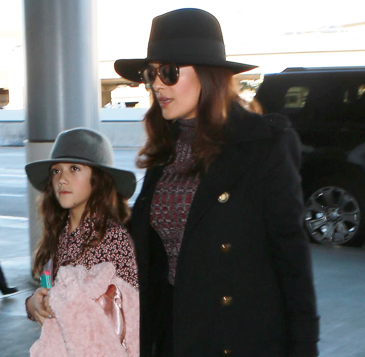 Valentina Paloma, la hija de la actriz mexicana Salma Hayek y el empresario francés François-Henri Pinault yatiene 10 años