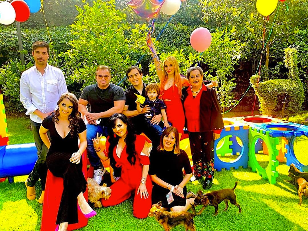 Maribel Guardia celebra el cumpleaños de su hijo Julián y su nieto