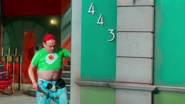 Germán le cambia el número al edificio por ACCIDENTE