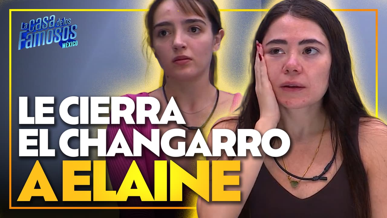 Elaine le quema el cabello a Mariana