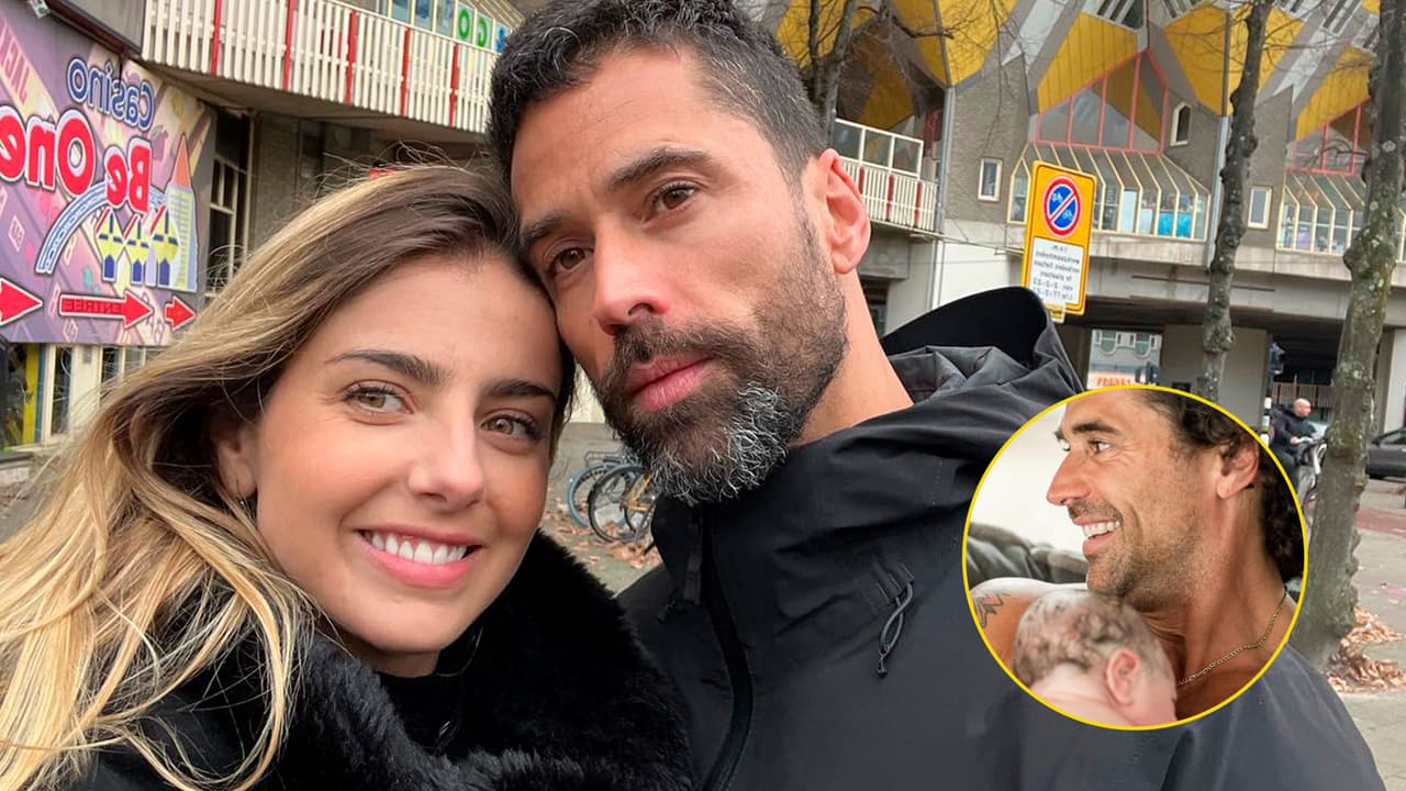 Michelle Renaud y Matías Novoa presumen en video al pequeño Milo, ¿mostraron su carita?