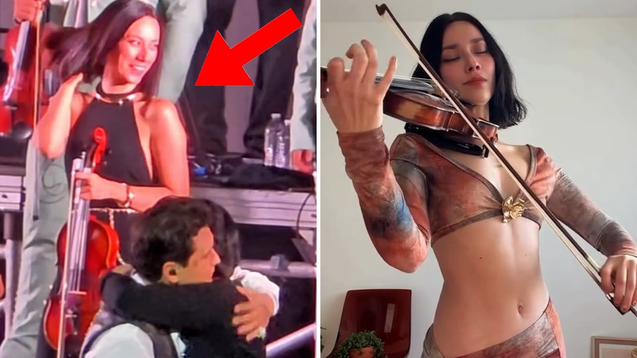 Violinista de Nodal habla sobre su relación con el cantante y Ángela Aguilar: “Me van a regañar”