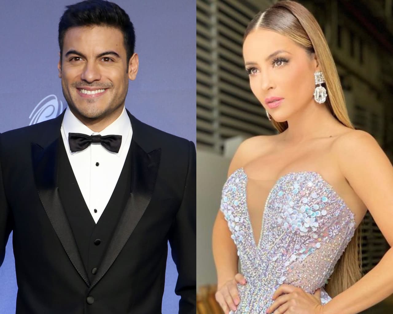 Cynthia Rodríguez y Carlos Rivera publican primera foto de su boda: así se ve el vestido de novia