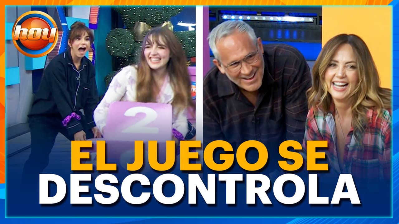 Elaine y Arath de la Torre pierden el control en 'Cubos matemáticos'