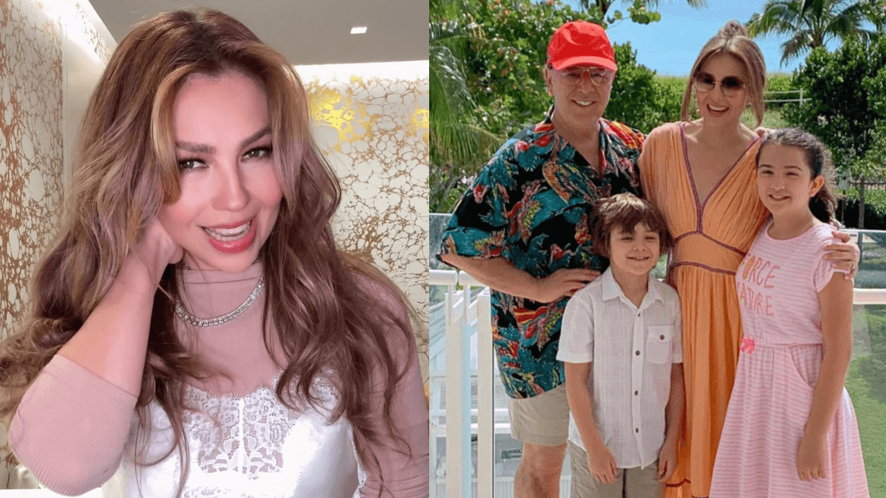 Thalía aparece con bebé en brazos tras fotos embarazada y le dedica mensaje a su hijo: “Llegaste a mi vida” 
