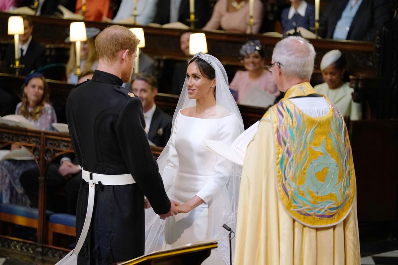 El príncipe Harry y Meghan Markle juraron ser fieles y cuidar el uno del otro.