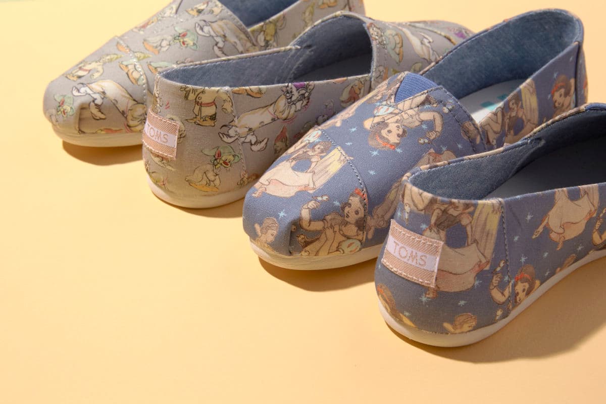 Calzado inspirado en Blancanieves