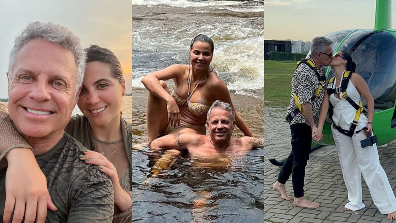 Alexis Ayala y Cinthia Aparicio en su luna de miel.