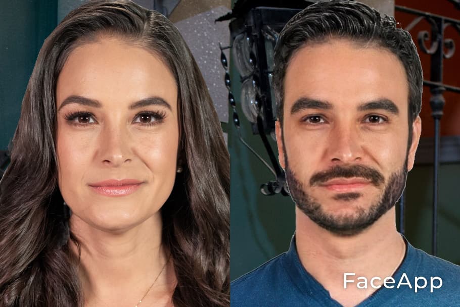 Cris se ve divina de hombre o de mujer.