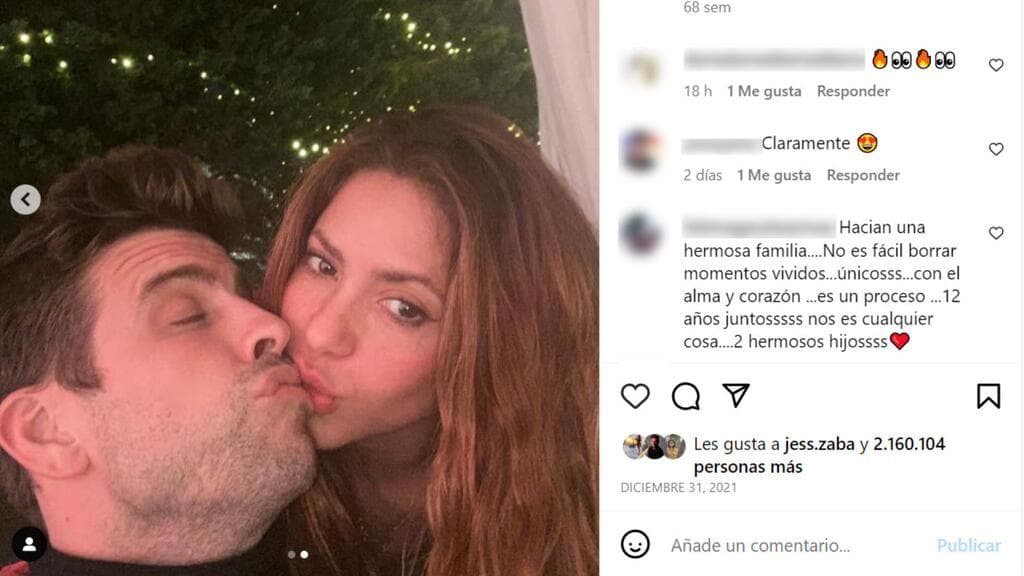 Esta otra corresponde a la noche de Año Viejo de 2021.