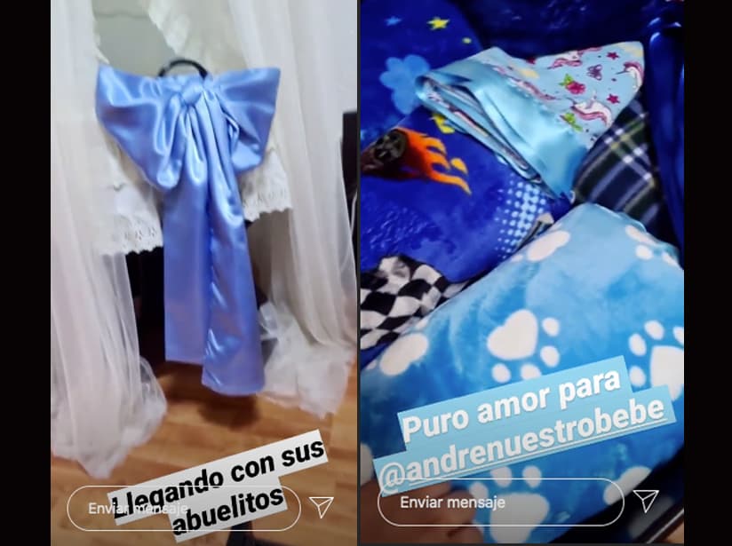 Sherlyn comparte los primeros regalos que estrenó su hijo André