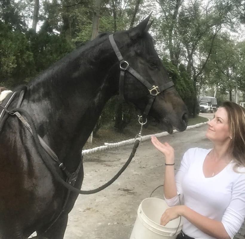 Le encanta montar a caballo (FOTO: Instagram Altair Jarabo)