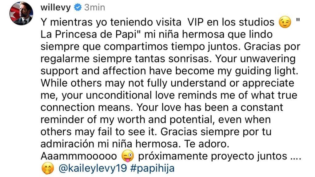 William Levy habría mandado indirectas al decir que "otros pueden no entenderme o apreciarme completamente".