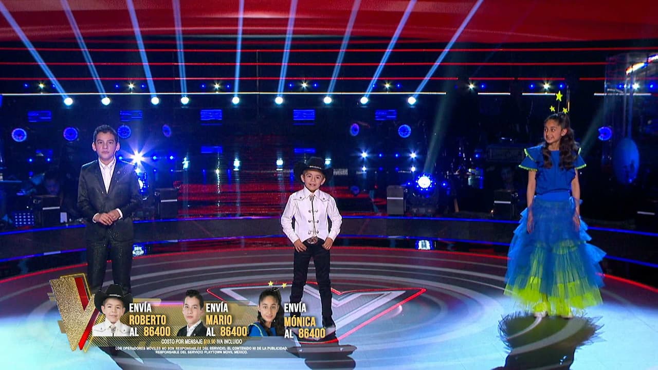 En resumen así fue la primera ronda musical de los finalistas de La Voz Kids