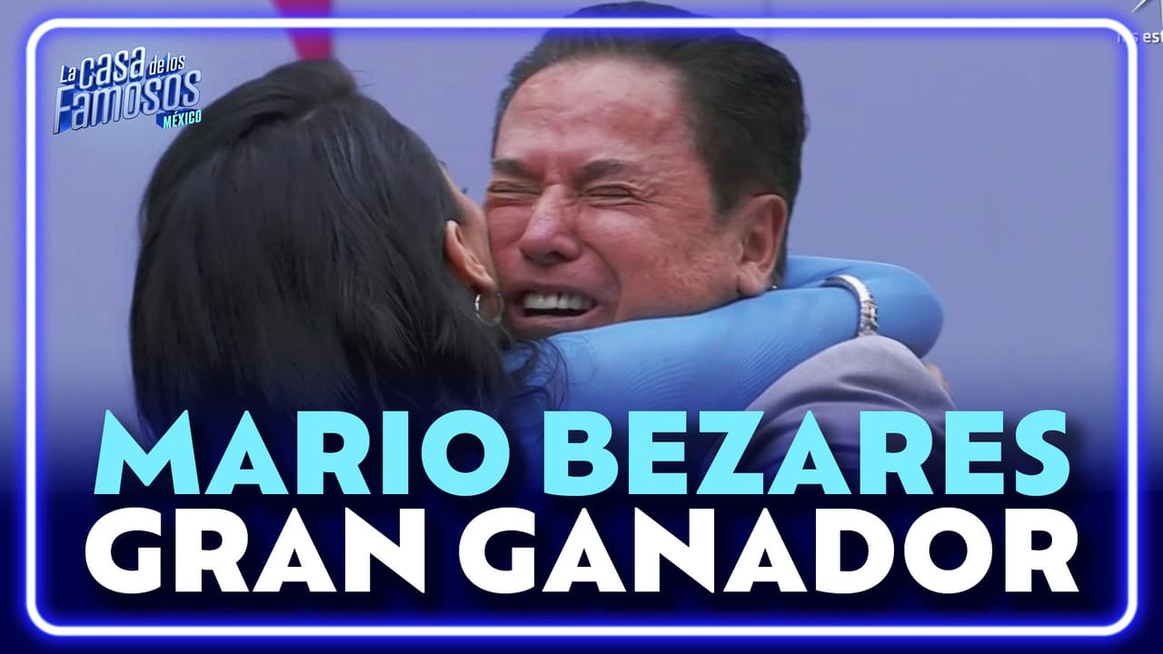 Mario Bezares gana el primer lugar de La Casa de los Famosos México