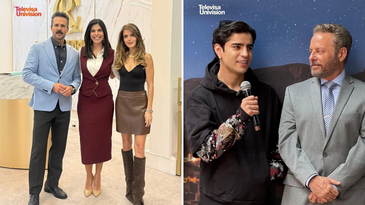 Elenco de la nueva telenovela de Rosy Ocampo presume el increíble set donde se grabará la historia