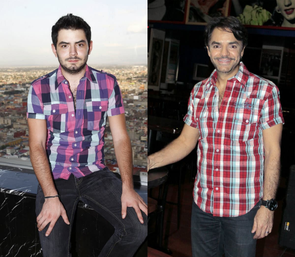 Eugenio Derbez desata burlas por felicitación a su hijo José Eduardo