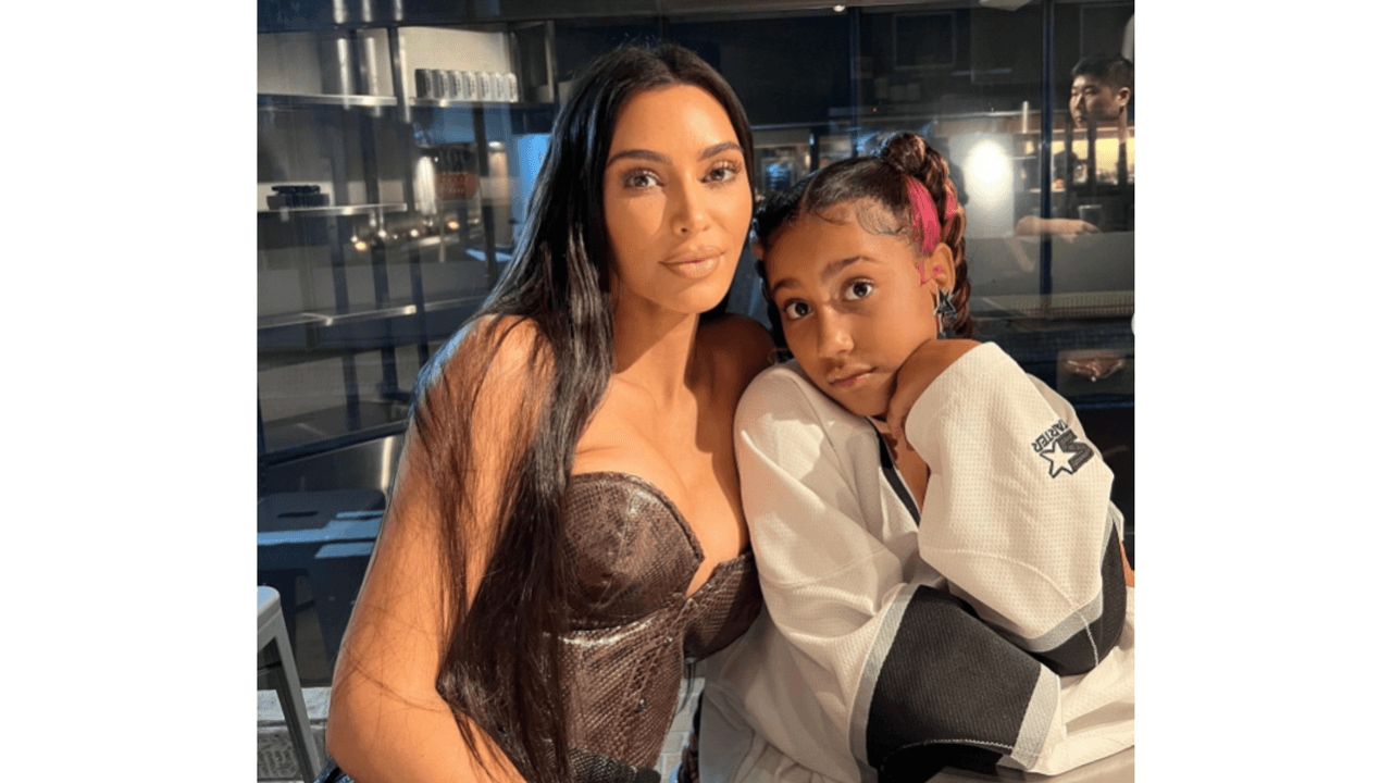 Kim Kardashian y su hija North