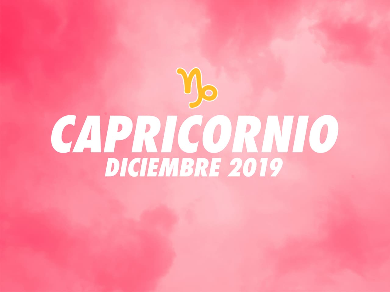 Horóscopo Capricornio: ¿Cómo será diciembre para ti?