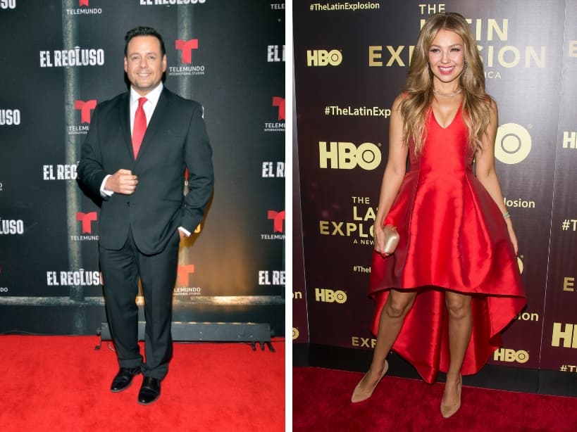 Rodrigo Vidal y Thalía mantuvieron una relación sentimental en los años 90