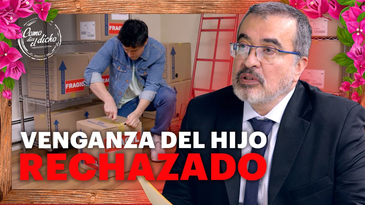 Diego deja al descubierto que su padre es un delincuente