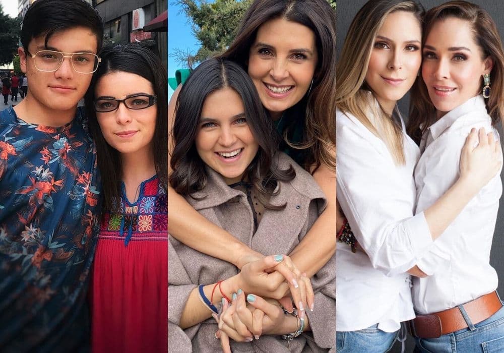 Es común que los famosos compartan fotografías de sus familias, pero algunos como Mayrín Villanueva, Violeta Isfel y Sharis Cid sorprenden por parecer hermanos mayores de sus hijos
