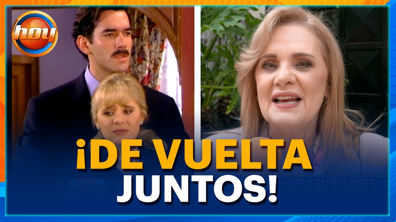 30 años después, Erika Buenfil y Eduardo Santamarina se REENCUENTRAN en ‘Sabor a ti’